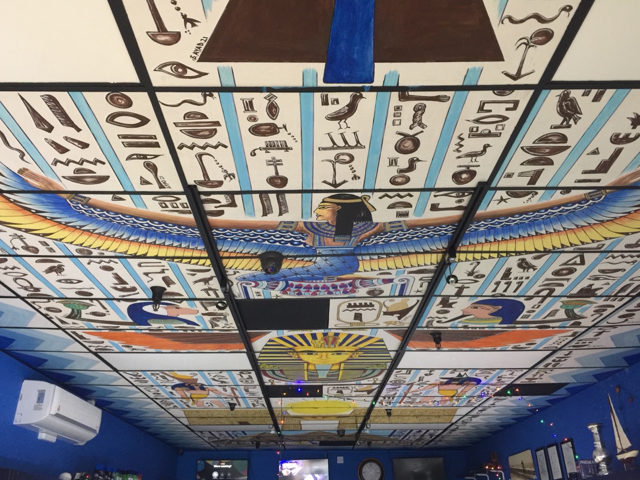 Egyptian Calling mural